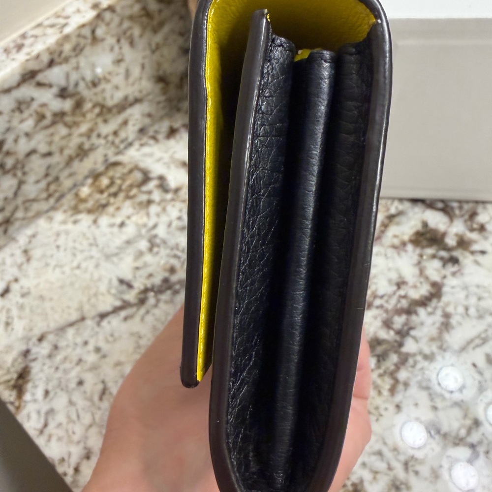 Pristine Celine Large Flap Multifunction Wallet- … - image 3